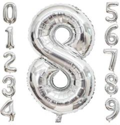 数字バルーン 風船 誕生日 ナンバー8 40インチハッピーバースデー