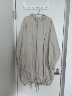 Plage アイボリー モッズコート ダブルブレスト バルーンスリーブ