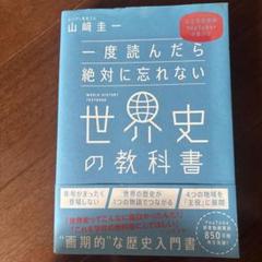 一度読んだら絶対に忘れない世界史の教科書 公立高校教師YouTuberが書いたのサムネイル