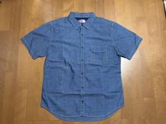 25SS 直営店限定　ノースフェイスパープルレーベル　ストライプ半袖シャツ 25SS 直営店限定 ノースフェイスパープルレーベル ストライプ