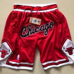 シカゴ・ブルズ NBA ショートパンツ 赤のサムネイル