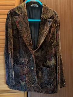 昭和レトロジャケット（26） ハンドメイド　リメイク素材　レディース