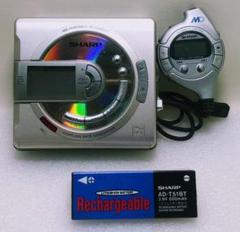 SHARP MD-MS701 ポータブルMDレコーダー Yahoo!オークション -「md-ms701-s」(オーディオ機器) の落札