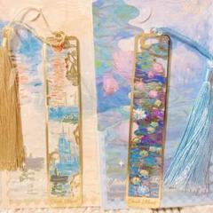 モネ睡蓮のとき★モネ風景画デザインしおり6枚セット（単品販売あり） モネ 睡蓮のとき Wファイル | 日テレポシュレ本店 日本テレビの