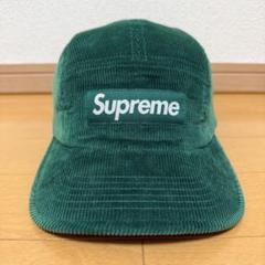 ほぼ新品 Supreme Corduroy Camp Cap グリーン 22aw ほぼ新品 Supreme Corduroy Camp Cap グリーン 22aw - メルカリ