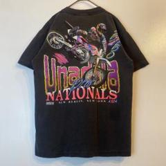 Ms229 古着　ONEITA オニータ　フェード　墨黒　ヴィンテージ Tシャツ