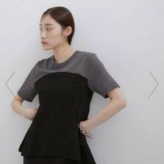 新品未使用　サロンアダムエロペ半袖 トップス レイヤード2パックT / タンク［セット］（Tシャツ/カットソー