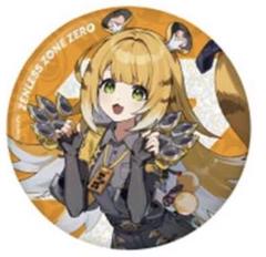 ゼンゼロ GIGO スタンド付デフォルメアクリルボールチェーン 缶バッジ 橘福福 ゼンゼロ GiGO限定 スタンド付きアクリルボールチェーン 缶