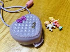 ⚠️ ポーリーポケット ベビーのおふろあそび ロケットペンダント型 人形2体付き ベビーのおふろあそび 『ポーリーポケット』ロケットペンダント
