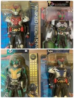 仮面ライダー　ビッグサイズ　ソフビ　フィギュア　4点セット
