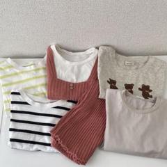 子供服まとめ売り　保育園着Tシャツ　100cm