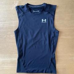 UNDER ARMOUR HEATGEAR ブラック タンクトップ L/G