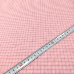 チェック（ジャガード？）ニット ピンク