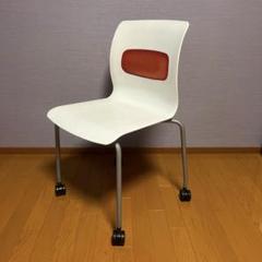 ワタナベ ⑥ コクヨ スタッキングチェア オフィスチェア 4脚まとめ売り コクヨ(KOKUYO) オフィスチェア Wizard4(ウィザード4) ロー