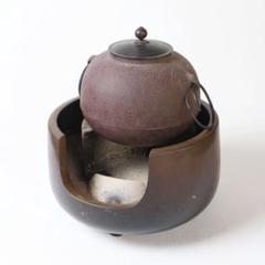 佐藤浄清 造&昇雲セット☆茶道具 茶釜 佐藤浄清 造&昇雲セット☆茶道具 茶釜