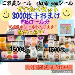 即購入ok かわいいシール　セレクト　3000枚＋おまけのサムネイル