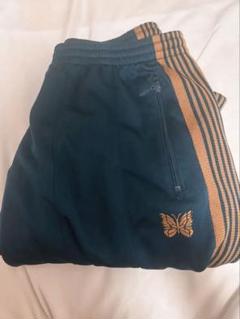 Needles トラックパンツ ヒザデル 21ss ティールグリーンのサムネイル