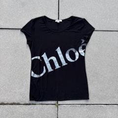 Chloe Tシャツ ピチT Y2K archive BLACK