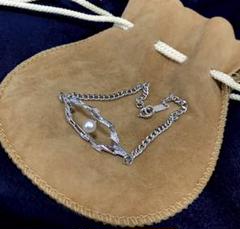 パールチャームブレスレット シルバー925 ミキモト Gucci アーカー