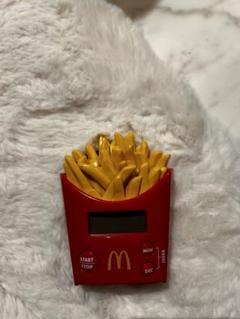 【最終値下げ】マクドナルド　ポテトタイマー　クロック　ファン　ライト　4点セット 最終値下げ】マクドナルド ポテトタイマー クロック ファン