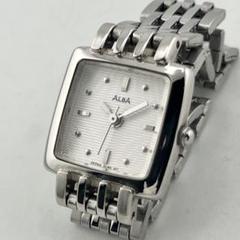 【稼働/良品】SEIKO クオーツ V401-0350アルバalphaレディース 稼働/良品】SEIKO クオーツ V401-0350アルバalphaレディース