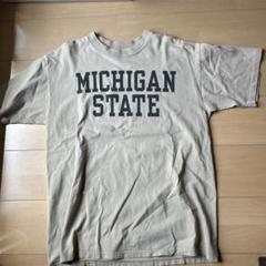 H.L. MILLER MICHIGAN STATE Tシャツ ベージュ古着のサムネイル