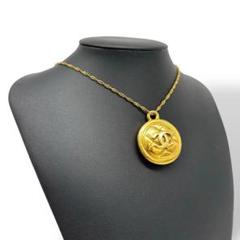 CHANEL シャネル　ネックレス　ココマーク　ゴールド　ヴィンテージ