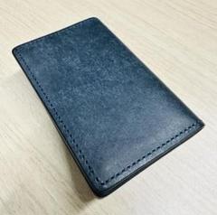 WILDSWANS 名刺入れ ADLER アドラー　限定生産プエブロ　ネイビー WILDSWANS 名刺入れ ADLER アドラー 限定生産プエブロ ネイビー