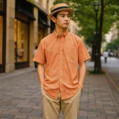 【大特価】 Red Woods レッド LL チェック 半袖シャツ