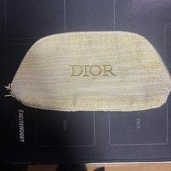 Dior ゴールドポーチ 星型チャーム付き　ノベルティのサムネイル