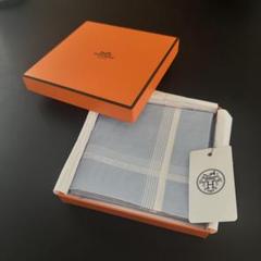 新品未使用・紙袋付き HERMES ハンカチ 806500013227000-5_d0727775-