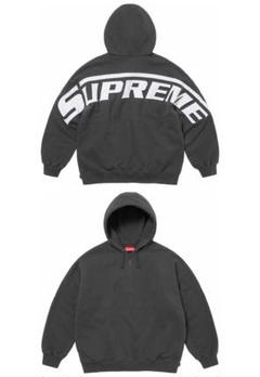 上下セット Supreme Wrapped Half Zip Hooded XL