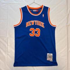 【NBA公式】 Mitchell & Nessニックス ユニフォーム XXL 青