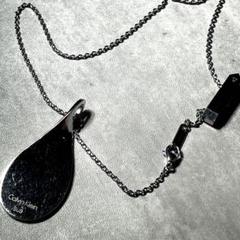 archive Calvin Klein ck necklace y2k