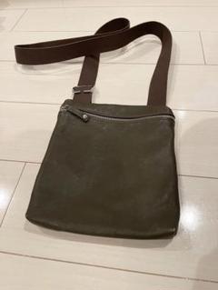 ★超美品★ロンシャン　ブラウン　メンズショルダーバッグ