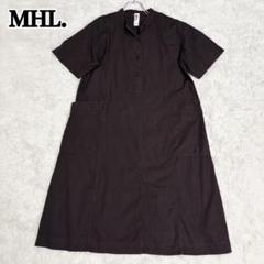 MHL.2024半袖ロングシャツワンピース II マーガレットハウエル 人気デザイン】MHL. マーガレットハウエル シャツワンピース