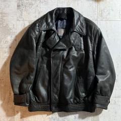 【極美品】 大きいサイズ ロエベ ラムレザー ライダース ブラック 42 XL 2025年最新】ロエベ ライダースジャケットの人気アイテム - メルカリ