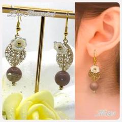 No.083♡ハンドメイドピアス・イヤリング♡3点購入+1点プレゼント