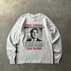 【正規品】 ロンtシャツ フルーツオブザルーム 90s USA製 マルルーニー L トップス