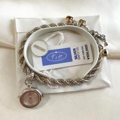 SEIKO ティセ ブレスレット型腕時計18k カラーストーンチェーン