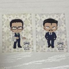 風見裕也毛利小五郎名探偵コナンカフェ2025謎解きクリア特典オリジナルステッカー