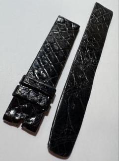 【18mm/未使用】IWC クロコ革ベルト（シャイニー仕上げ） 18mm/未使用】IWC クロコ革ベルト（シャイニー仕上げ）