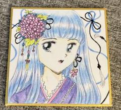 アナログ 手描きイラスト オリジナル　【紫陽花】