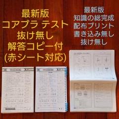 サピックス 6年生 理科 コアプラス確認テスト & 知識の総完成