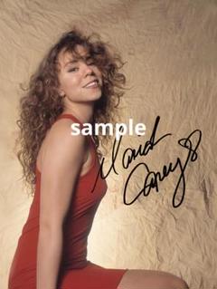 マライア・キャリー直筆サイン入り超大型写真…Mariah Carey… マライア・キャリー直筆サイン入り写真…Mariah Carey…7 - メルカリ