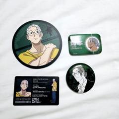 坂本(過去) 韓国ポップアップ サカモトデイズ 坂本商店 IDカード 缶バッジ
