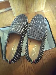 ハ*ミ様 Christian Louboutin スタッズモカシン 2025年最新】Christian Louboutin メンズ モカシン・デッキ