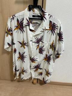 AZUL 花柄 半袖シャツ Lサイズ