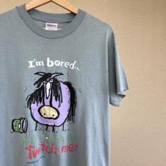 90s USA古着 半袖Tシャツ アニマルプリントTシャツ vintage