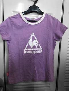 le coq sportif ラベンダー Tシャツ 半袖 Мサイズ